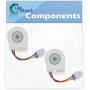 Pack de 2 – Moteur de Ventilateur d'Evaporateur 241509402 de Remplacement pour Frigidaire FGHB2869LFB – Compatible avec 241509402 – UpStart Components Marque Pack de 2 – Moteur de Ventilateur d'Evaporateur 241509402 de Remplacement pour Frigidaire FGHB2869LFB – Compatible avec 241509402 – UpStart Components Marque