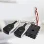Garneck Motorcycle Anti Theft Security Alarm System with Double Remote Waterproof for 48V 60V 64V 72V Scooter Bicycle - Remote Control Random Style