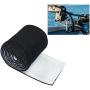 Taruimoo trolling motor wire extension、Cable Management Sleeve, Cuttable Neoprene Troll Sleeve，for Management to Hide and Cover Wire and Extension Cords - Black/White 60in (1-Pack)
