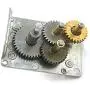 BestTong DC 24V 101RPM Turbo Worm Gear Motor 6mm Shaft High Torque Turbine Reducer Micro Electric Motor Self-Lock