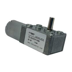 BEMONOC High Torque DC 6V Low Speed 1 RPM Geared Reducer Motor with Worm Gear Box for Robot Parts