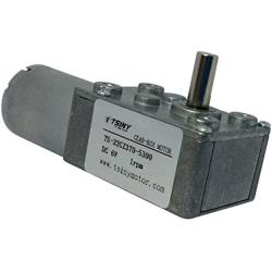 TSINY DC 6V Low Speed 1 RPM Geared Reducer Motor with Worm Gear Box for Robot Parts