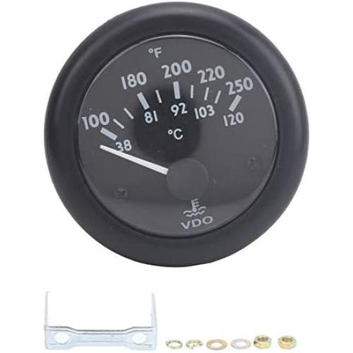38-120℃/100-250℉ Water Temperature Meter Pointer Diesel Engine Water Temperature Gauge Electromagnetic Water Temperature Gauge(DC12V )
