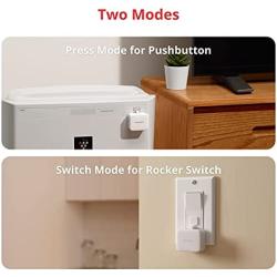 SwitchBot Smart Switch Button Pusher - No Wiring, Wireless App or Timer Control, Add SwitchBot Hub Mini to Make it Compatible with Alexa, Google Home, IFTTT (black)