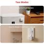 SwitchBot Smart Switch Button Pusher - No Wiring, Wireless App or Timer Control, Add SwitchBot Hub Mini to Make it Compatible with Alexa, Google Home, IFTTT (black)