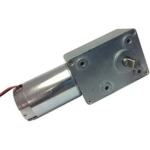 BEMONOC Electric DC Reducer Motor 12v 10rpm Worm Gear Motor High Torque 126kg.cm