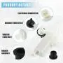 ACROPIX Windshield Washer Motor Pump Fit for Nissan Quest for Infiniti QX50 - Pack of 1 Pcs White