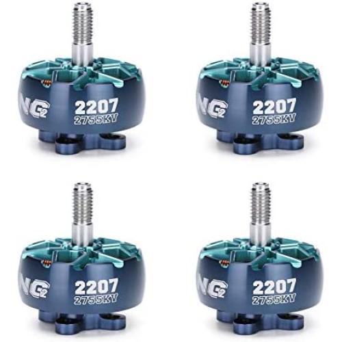 iFlight 4pcs XING2 2207 2755KV 4S FPV Motor Unibell with 5mm Titanium Alloy Shaft for FPV Drone Part