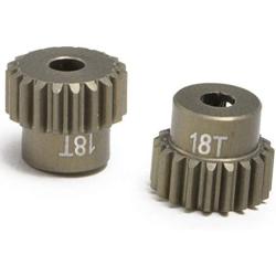 Vehicles-OCS Aluminum Alloy Durable 18T-30T Replacement Drift Motor Pinion Gears Hardcoated Hole Model Parts Hobby RC Car Teeth Vehicles-OCS - (Color: 20T)