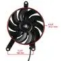 Caltric Compatible with Radiator Cooling Fan Motor Suzuki LT-A500X King Quad 500 LTA500X 4x4 2009-2014