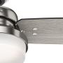 Hunter Sentinel Indoor Ceiling Fan with LED Light and Remote Control, 60