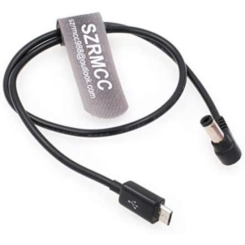 SZRMCC DC 2.1 to Micro USB Power Cable for Tilta Nucleus Nano Wireless Follow Focus Motor
