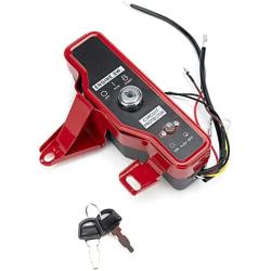 MiKaFex Electric Start Kit Compatible with Honda GX160 5.5HP GX200 6.5HP Switch Starter Motor Ignition FlyWheel Fan Cover