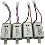 Upgraded Motors for Syma X8G X8HG Drone Replacement Spare Parts CCW and CW with Metal Gear RC Quad Copter Toy 4PCS