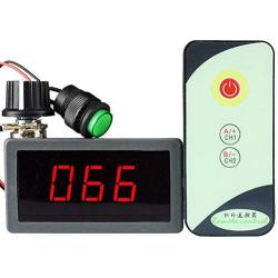 DollaTek 6V 12V 24V 5A PWM DC Motor Speed Controller with LED Digital Display IR Remote Control Regulator