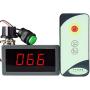 DollaTek 6V 12V 24V 5A PWM DC Motor Speed Controller with LED Digital Display IR Remote Control Regulator