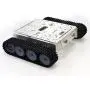 SZDoit Professional TP200 Metal Track Crawler Robot Chassis, Robot Tank Car Chassis Kit with DC High Torque Motor with Encoder, Remote Control Robotic Platform, DIY RC Toy for Arduino Project Kit