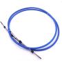 ABA-CABLE-10-GY Outboard Engine Remote Control 33C Throttle Shift Cable 10ft for Yamaha Boat Motor Steering System 3.048m Blue, Universal Type 3300/33C