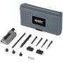 Orion Motor Tech Chain Breaker Tool Kit, 13pc Motorcycle Chain Breaking Riveting Hand Tool Set, C Frame 3 Anvils 6 Break Tips, Pro Bicycle and Motorcycle Repair Kit for Cam and 25 to 630 Chains, Gray