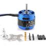Hobbyhh Brushless Motor, 3530 910kv Durable Metal Brushless Motor Power 500W High Efficiency Compatible for DIY RC Glider Aircraft Plane and UAV