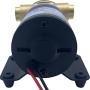 ISURE MARINE Water Puppy Bilge/Sump Flexible Impeller Pump 8 GPM,10A 12V/24V for Bilge Pumping Livewell Circulation Washdown