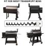Aimuchen Direct Igniter Auger Shaft Screw Push RodShaft and Auger Brushing Kit Compatible with Most Traeger Lil Tex Tex Pellet Grills (17 18)