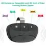 Datonten Garage Door Opener Remote,Replacement for Liftmaster Chamberlain Craftsman 373lm 973lm 893lm 81lm 893Max,Universal,Openers with Green Orange Red Purple Yellow Learn Button,Visor Clip,2 Pack