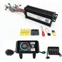 CONHIS MOTOR Ebike 36V 48V 52V 1000W-1500W 35A 3-Mode Sine Wave Motor and Speed Controller with Colorful LCD Display Electric Bicycle Brushless Controller