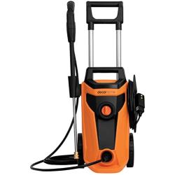 Deco Home 1800W Electric Pressure Washer with Auto Stop Water Gun and 4 Spray Nozzle Attachments, Self Suction Motor Works with City or Well Water