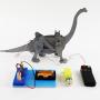 X Workbox STEM Kit, Brachiosaurus Dinosaur Robot, DIY Simple Electric Motor, Electric Circuit and Electromagnetism