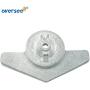 OVERSEE 6E8-45251 Anode for Yamaha Outboard Motor 9.9 15HP 2t & 4t ;683-45251-00;6E8-45251-02