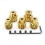 Hobby Fans 32P Pinion Gear Set 12T 13T 14T 15T 16T 3.175mm Shaft with Hex Key for 1/10 RC Car Motor