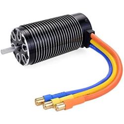 NBepoch Hobby Rocket 4082 Brushless Sensorless Motor 1550KV 1720KV 2060KV for Traxxas 1/8 RC Drift Racing (4082 1550KV Brushless Motor)