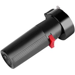 BBQ Rotator Motor Grill Motor, DC 1.5V D Size Solid Barbecue Rotisserie Rotator Turn Around Barbecue Rotator Motor BBQ Roast Bracket Accessory(Without Battery) (Color : Black)