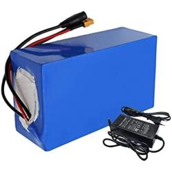 Wnicek 36V 13Ah E-Bike Battery 13000mAh 10S5P Lithium-Ion Electric Bike Battery Pack Rechargeable Battery Fit for 750W 500W 350W 250W 200W Motor