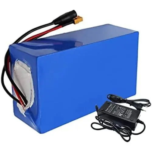 Wnicek 36V 13Ah E-Bike Battery 13000mAh 10S5P Lithium-Ion Electric Bike Battery Pack Rechargeable Battery Fit for 750W 500W 350W 250W 200W Motor