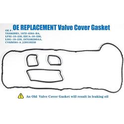 VS50639R1 Engine Valve Cover Gasket Compatible with 2005-2019 Ford Escape Focus Fusion Ranger Transit 2004-2013 Mazda 3 5 6 B2300 CX-7 MX-5 Tribute 2005-2011 Mercury Mariner Milan L4 2.0L 2.3L 2.5L