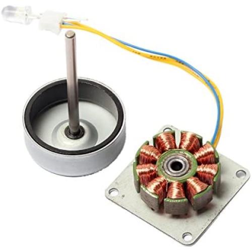 Kit Expérimental Scientifique Miniature Moteur Asynchrone à 3 Phases à Main CrocSee - Outil Pédagogique DIY Kit Expérimental Scientifique Miniature Moteur Asynchrone à 3 Phases à Main CrocSee - Outil Pédagogique DIY