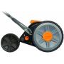 Fiskars 17 Inch Staysharp Push Reel Lawn Mower (6208), Orange