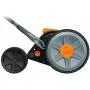Fiskars 17 Inch Staysharp Push Reel Lawn Mower (6208), Orange