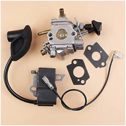 Perfect fit Carburetor Ignition Coil Module for STIHL BR600 BR550 BR500 Leaf for Backpack Blower Engine for Motor Parts for ZAMA C1Q-S183 Carb Good Abrasion Resistance