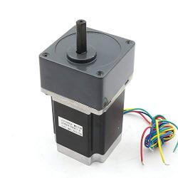 Ratio 1:5 Gearbox Nema23 Geared Stepper Motor 76mm 850oz-in 3A 4-Lead High Torque Speed Reduction Motor with Gear Box Motor for CNC Milling Lathe Router Engraving Machine