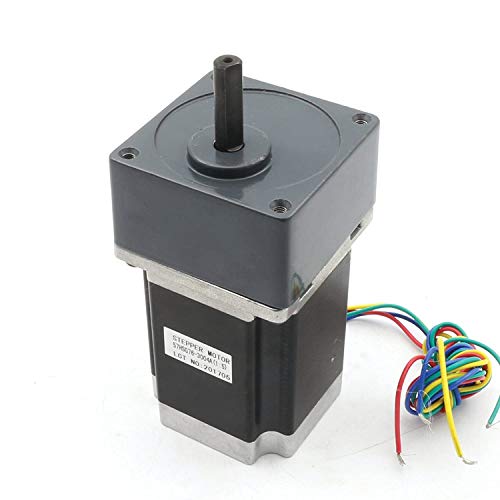 Ratio 1:5 Gearbox Nema23 Geared Stepper Motor 76mm 850oz-in 3A 4-Lead High Torque Speed Reduction Motor with Gear Box Motor for CNC Milling Lathe Router Engraving Machine