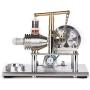 Sunnytech Hot Air Stirling Engine Motor Model Educational Toy Electricity Generator Colorful LED SC02M-SC001