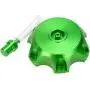 HIAORS CNC Aluminum Gas Fuel Tank Cover Cap with Breather Valve For 50cc 70cc 90cc 110cc 125cc 140cc 150cc 160cc Coolster SSR Pit Dirt Motor Bike Green