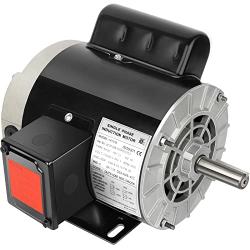 1/3HP Electric Motor General Purpose Single Phase Motor 3450RPM 115/230V ODP IP23 5/8