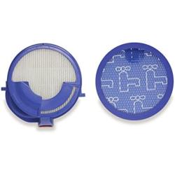 Fette Filter - Premium HEPA Post-Motor Filter & Pre-Motor Filter Compatible with Dyson DC24. Compare to Part # 919777-02 & 915928-12 - Combo Pack
