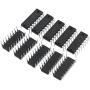 ABOOFAN 10pcs L293D Stepper Motor Drivers DIP 16-pin 600mAh Output Current IC Controllers