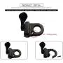 BEISGUANGS E Bike Accessories, Quick Thumb Throttle TT-009, Compatible with Right-Handed Ebike Throttle 24V/36V/48V/52V/60V/72V Universal Voltage, 3 Pin Waterproof Plug Connector