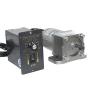 Bemonoc Electric 110V AC Gear Motor Variable Speed 6W 50/60HZ 27/33RPM Adjustable CW/CCW Controller Geared Motor and Bracket Combo